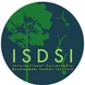 International Sustainable Development Studies Institute The letters ISDSI in a dark green circle with a light green tree on the left and seed pods floating down on the right
