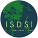 The letters ISDSI in a dark green circle with a light green tree on the left and seed pods floating down on the right