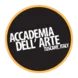 Accademia dell'Arte logo with white letters on black background