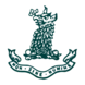 Greene's College Oxford Logo, Green Griffin with Latin Phrase 'Non Sine Numine'