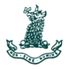 Greene's College Oxford Logo, Green Griffin with Latin Phrase 'Non Sine Numine'
