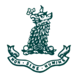 Greene's College Oxford Logo, Green Griffin with Latin Phrase 'Non Sine Numine'