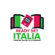 Ready Set Italia logo with Italian flag and passport