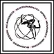 Image of an acrobat in a globe that is designed like an atom 