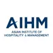 AIHM Logo – Asian Institute of Hospitality Management in partnership with Les Roches, NCUK, and BTEC by Pearson
