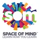 Colorful Space of Mind logo featuring the letters ‘SOM’ in white over a vibrant burst of multicolored geometric shapes, with the tagline ‘Space of Mind – Learn How You Learn’ beneath it.
