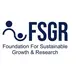 FSGR (Foundation for Sustainable Growth & Research) logo.