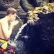 Hindu purification ritual at Holy Spring Tempel