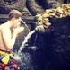Hindu purification ritual at Holy Spring Tempel