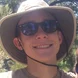 My face in a hat
