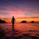 Image is from a sunset in the Philippines 