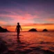 Image is from a sunset in the Philippines 