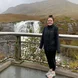 Photo taken in front of a waterfall while on a trip through the Scottish Highlands 