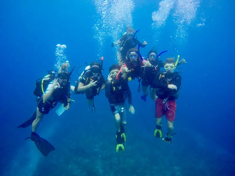Diving in Mexico