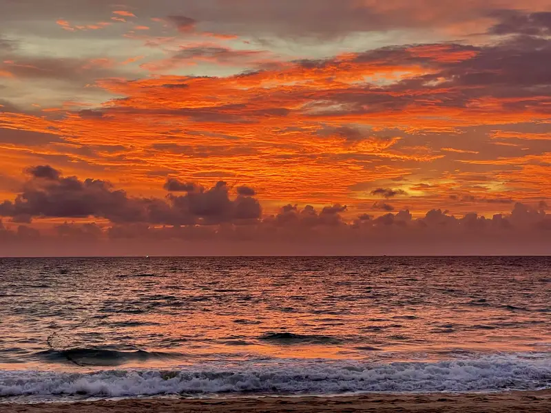Sunset in Thailand 