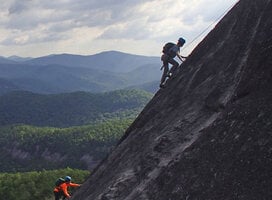 Rock Climbing with Outward Bound