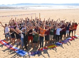 Swansea University International Visiting & Exchange Students Farewell Beach Party