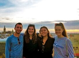 Students in Seville 