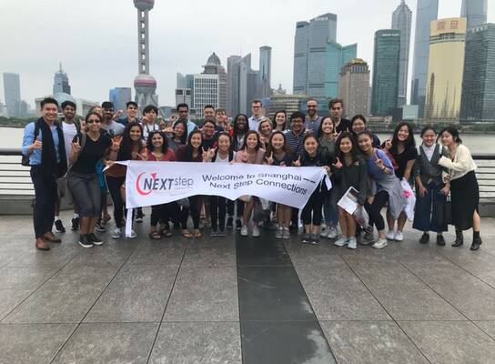 University of Texas at Austin Shanghai Internship Welcome Groufie