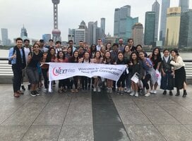 University of Texas at Austin Shanghai Internship Welcome Groufie