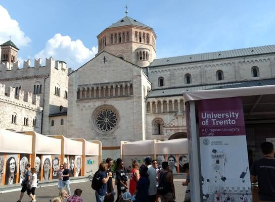Trento historic center