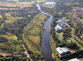 Robert Gordon Univesity by the River Dee 