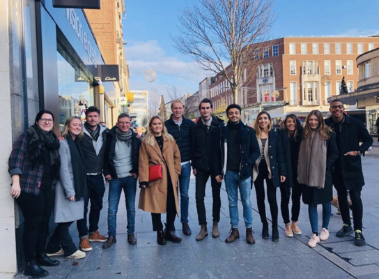 IIP LDN exploring the city