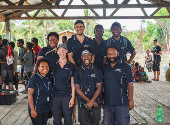 Volunteer in Papua New Guinea