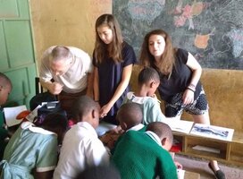 Volunteers at Safisha Project