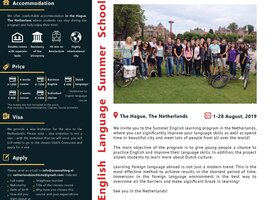 English language summer school