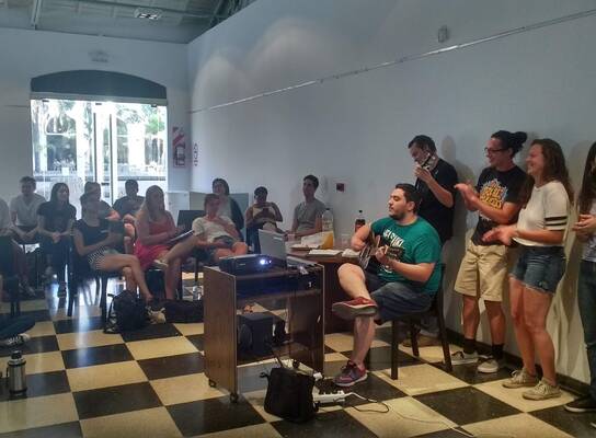 Students at UNC (Universidad Nacional de Cordoba)