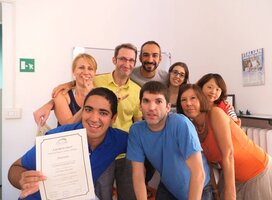 Course completed. Happy faces