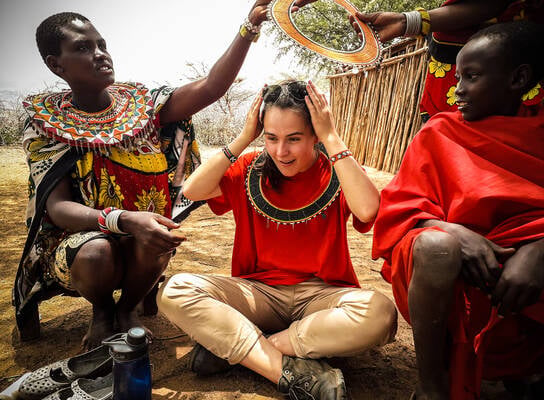 Ceremony during Gap Year in Kenya with Culsans