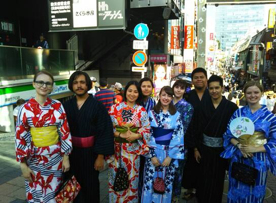 semester study abroad tokyo japan meiji gakuin university