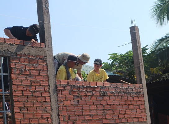 Vietnam house building