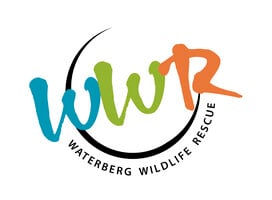 WWR in bright colours with a semi circle.