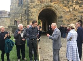 Students meet Prince Charles!