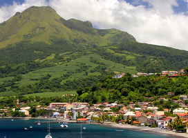Stunning scenery of Martinique