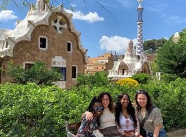 Park Guell with Felician University students