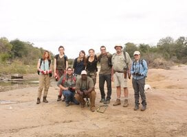 French Vet Students Volunteering at Modgaji Conservation
