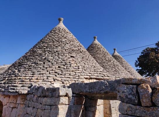 Trullos are spread across Puglia 