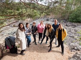Students from different countries learn Russian during gap year 
