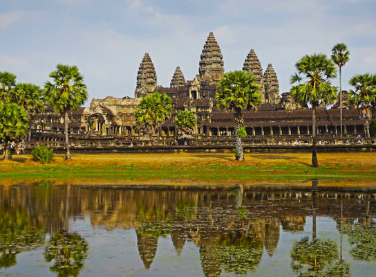The stunning Angkor Wat
