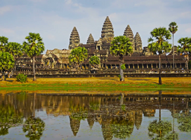The stunning Angkor Wat