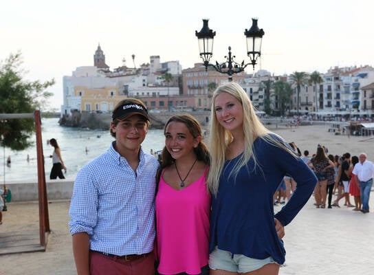 boy and girls in spain