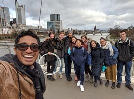 Students exploring Germany