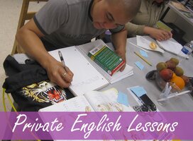 An Adult Male Studies English