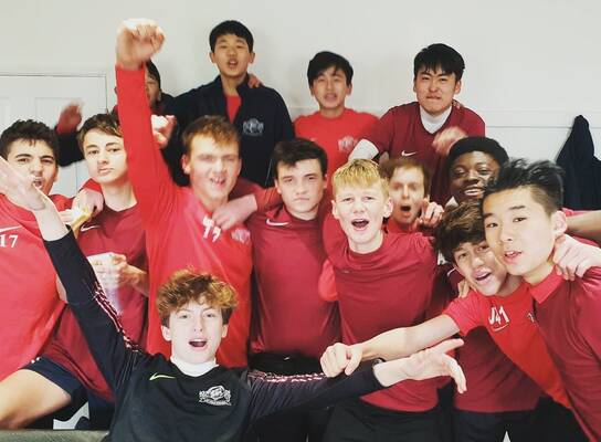 Our U15 Squad after getting to a National Final