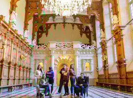Harlaxton students in the Great Hall