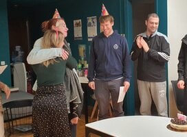 Celebration of our team member`s birthday!
